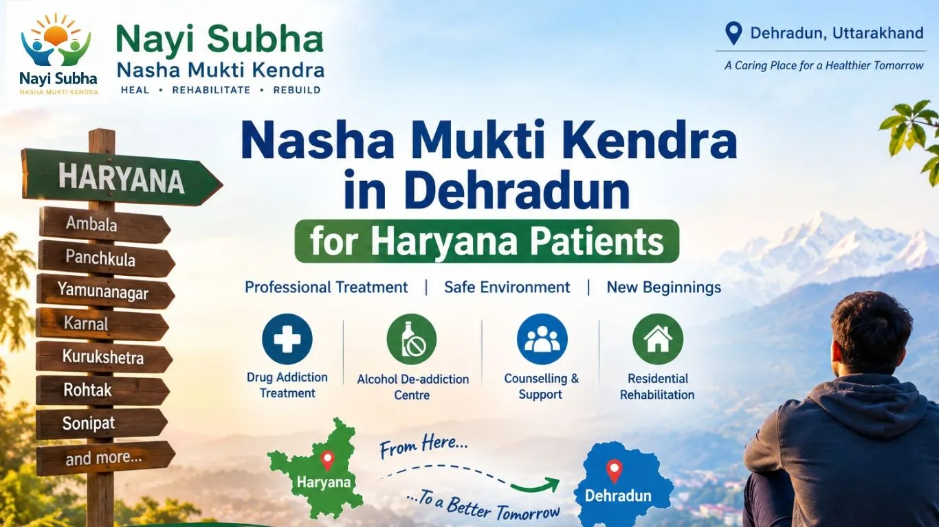 Drug Addiction Center, Dehradun, Haryana. Patients’ First Step to a New Life